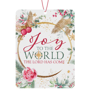 Auto/Car Air Freshner - Joy to the World