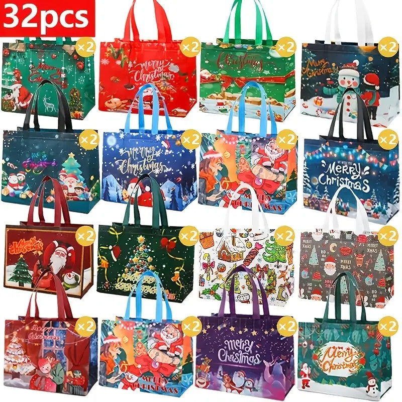 Christmas Bags - Reusable