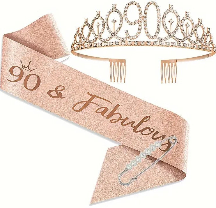 Birthday Gift Sets (Sash and Tiara)