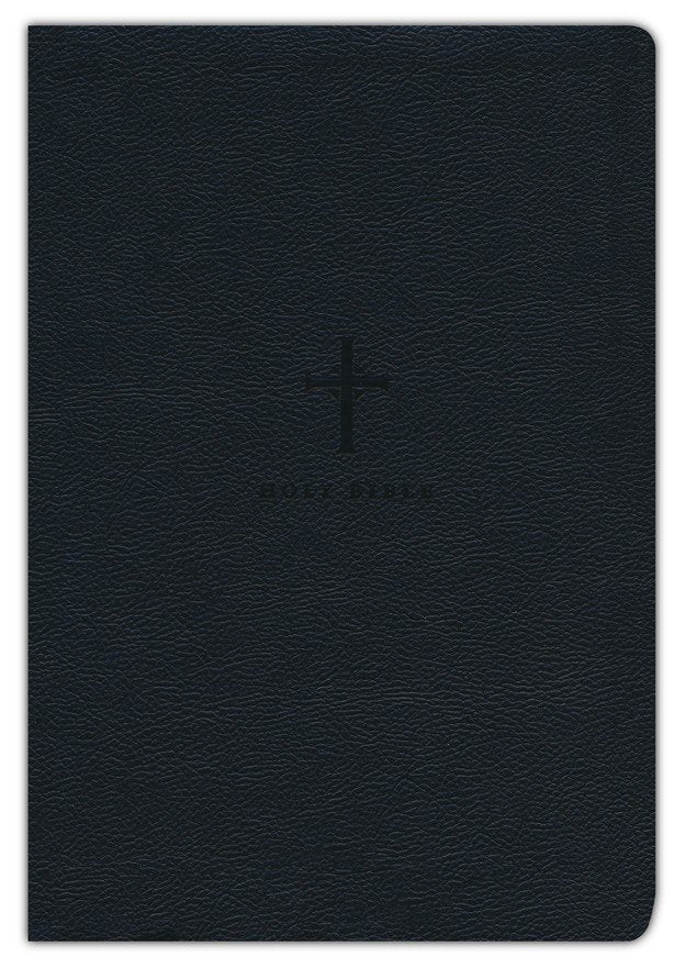 Bible Black NLT Thinline - Large Print