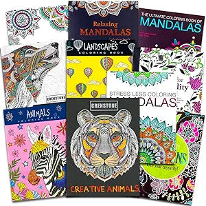 Book - Coloring - Adults and Teens