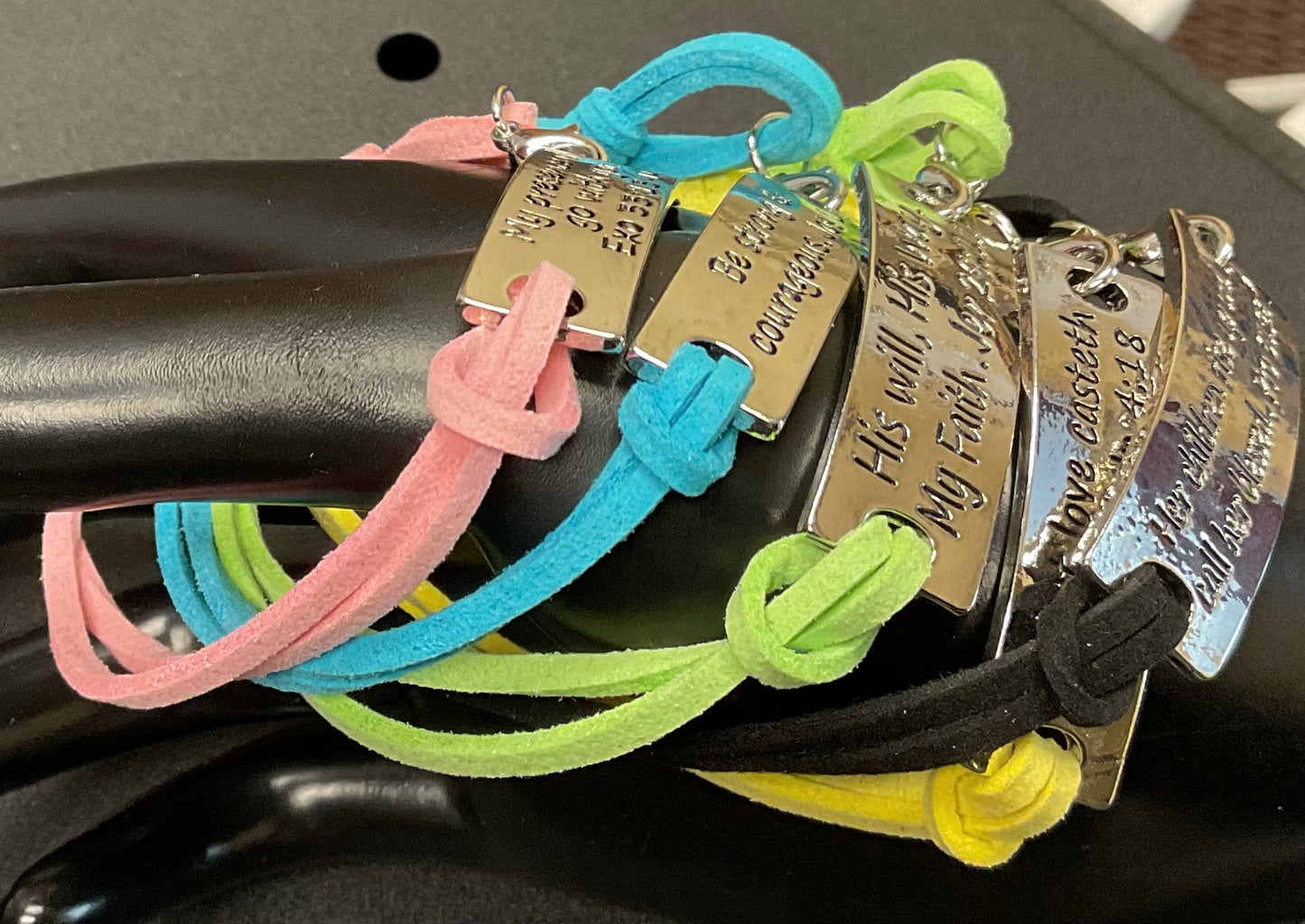 Bracelet-Leather w/Verses-One Size