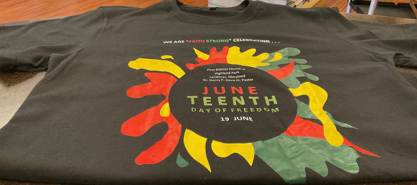 FS Juneteenth Black Shirts