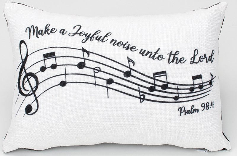 Pillow - Prayer Pocket - Make A Joyful Noise