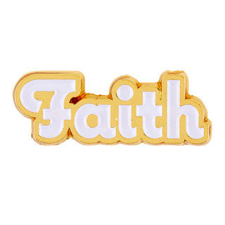Pin - Enamel - Faith
