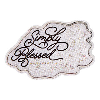 Pin - Enamel - Simply Blessed