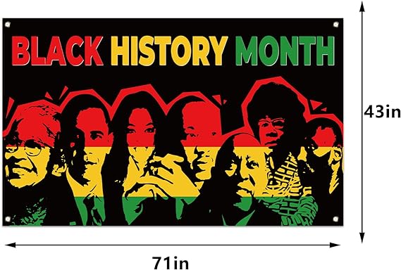 Black History Month Print Poster -20 x 16