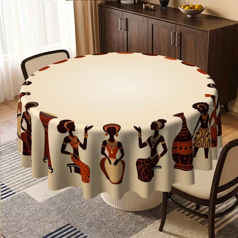 Tablecloth - African Women Drummers