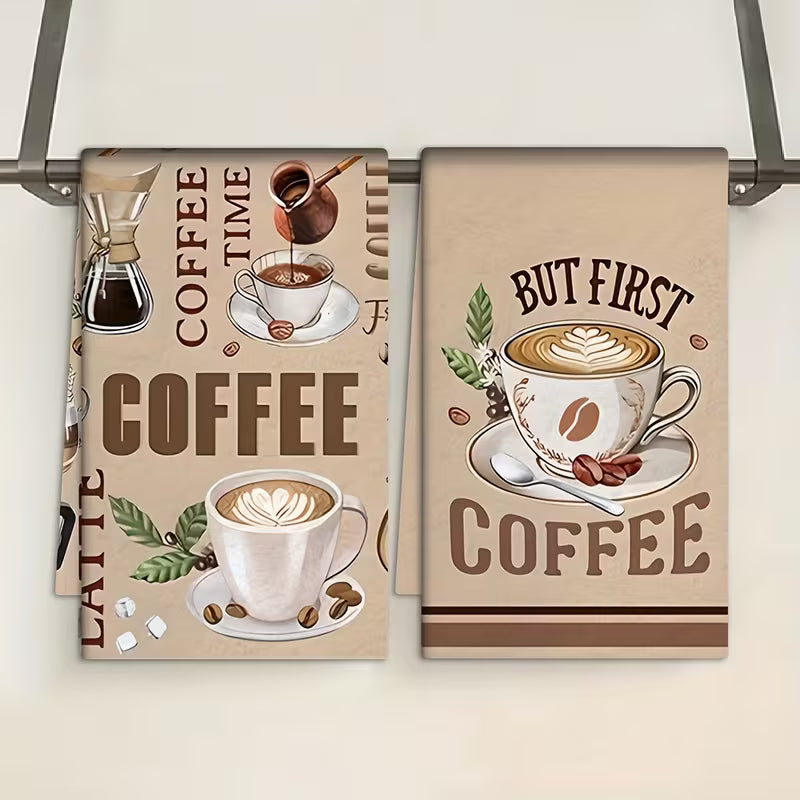 Towel - Tea Towel - Coffee