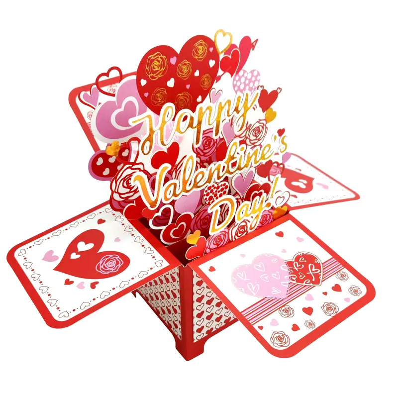 Cards - Valentine - Pop-up - Mini