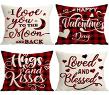 Valentine Pillow 18 x 18