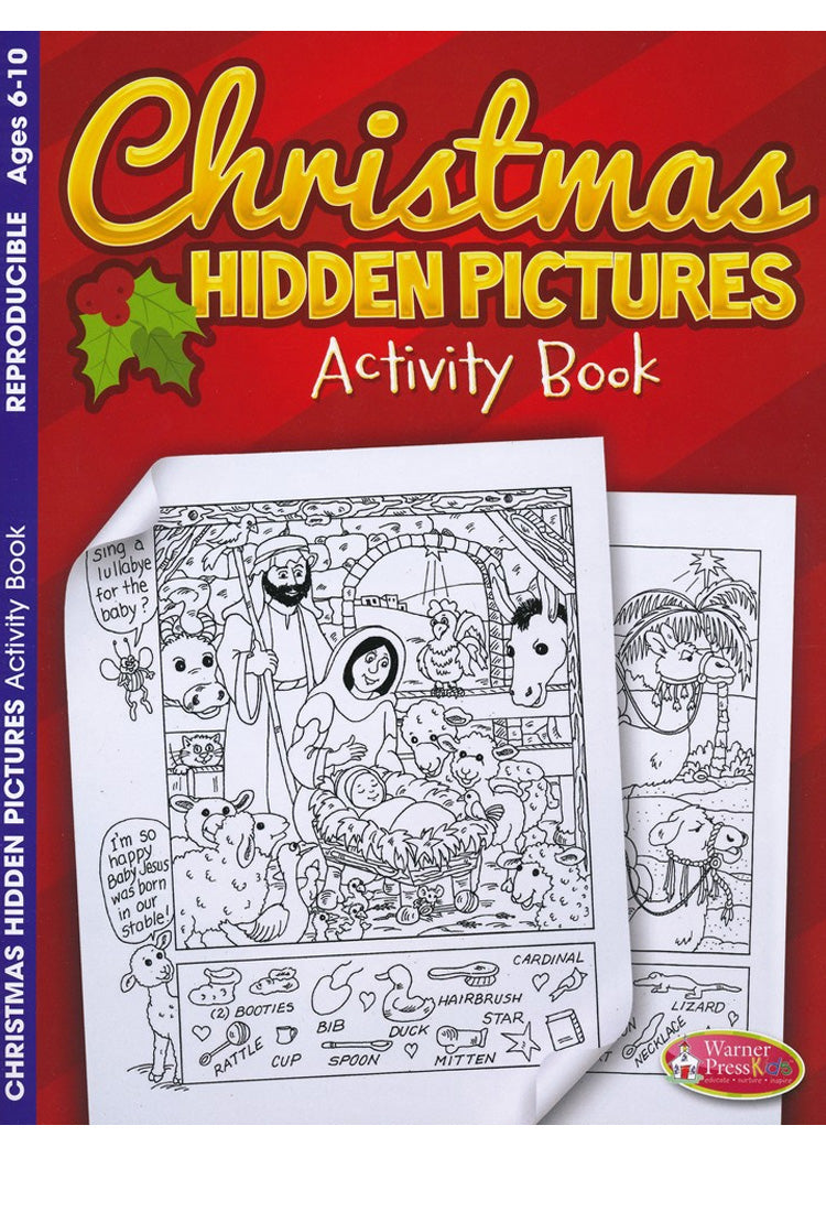 Activity Book-Christmas Hidden-large