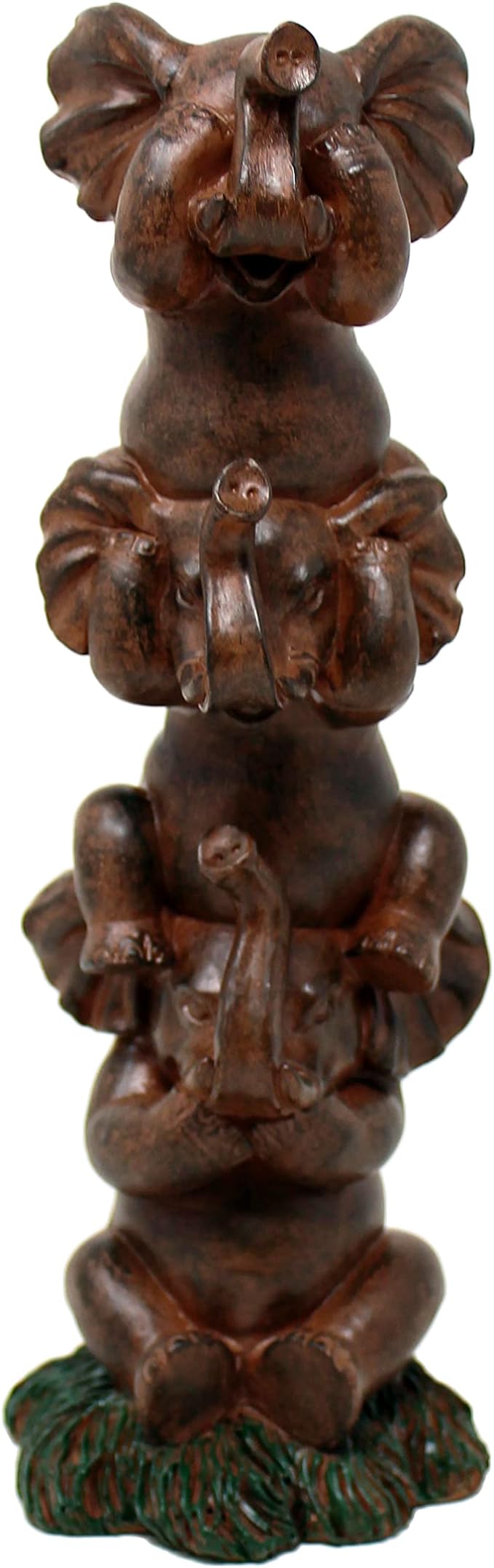 Statue-Elephant Family-Large