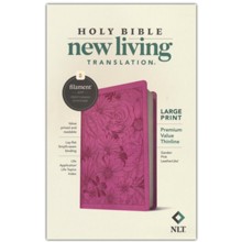 Bible NLT Premium Value Large Print Pink