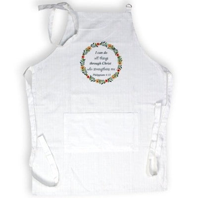 Apron - I can do all things through Christ
