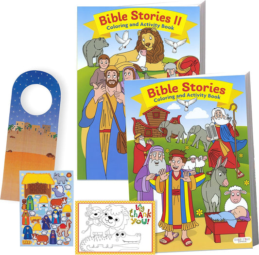 Book - Coloring - Bible Stories