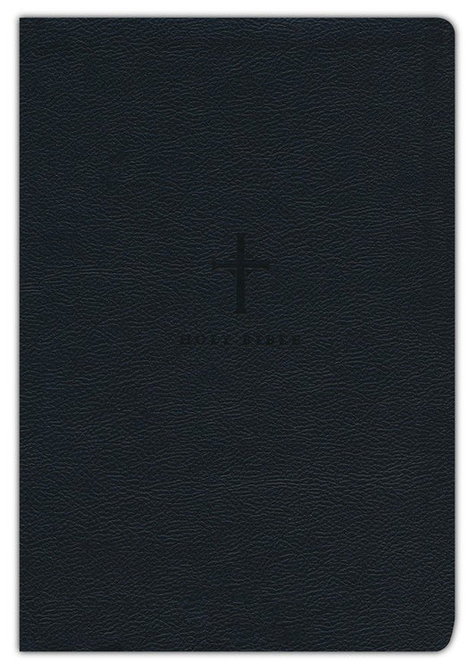 Bible Black NLT Thinline - Large Print