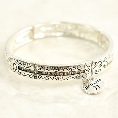 Bracelet - Proverbs 31 - Silver