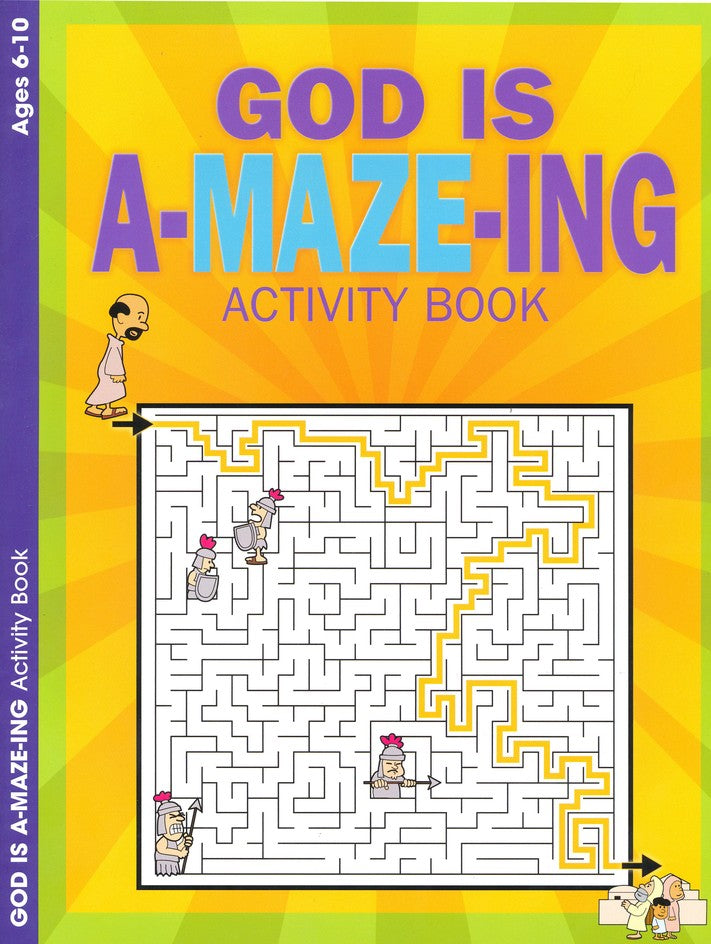 God Is A-Maze-ing Activity Book