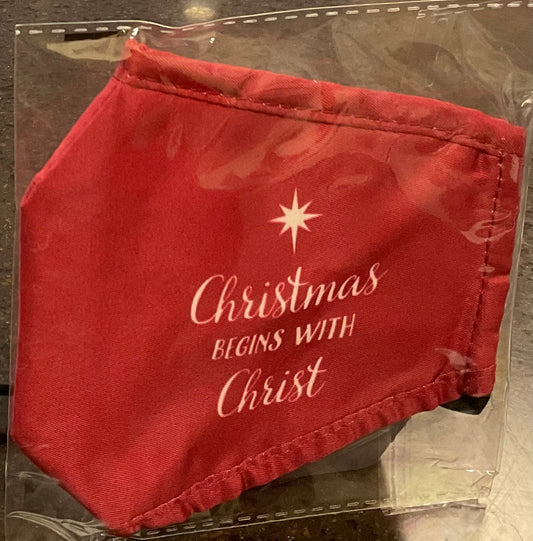 Mask - Christmas Begins with Christ