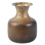 Metal Vase - Brown