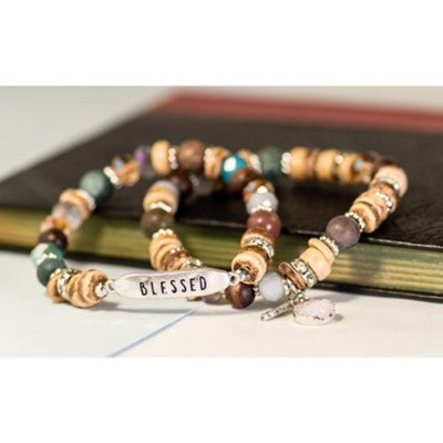 Bracelet-Blessed Beads 2 Pcs - Medium