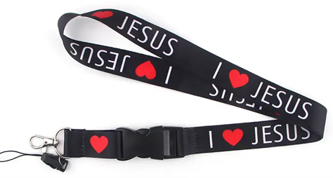 Lanyard  - I Love Jesus
