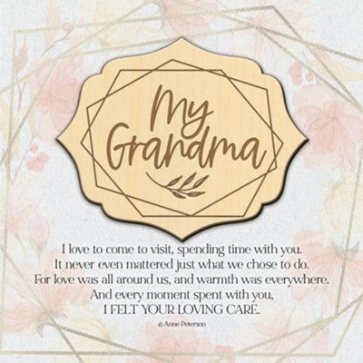 Plaque - My Grandma