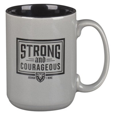 Mug - Strong and Courageous - Men