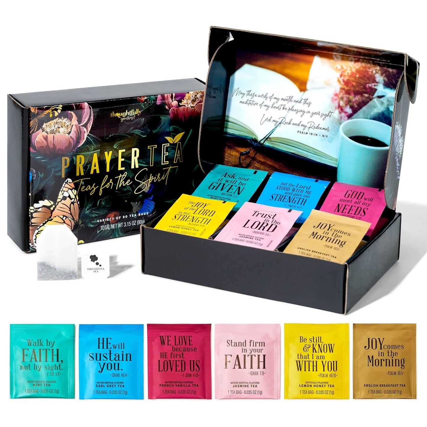 Tea - Box of Assortment of 90 teas