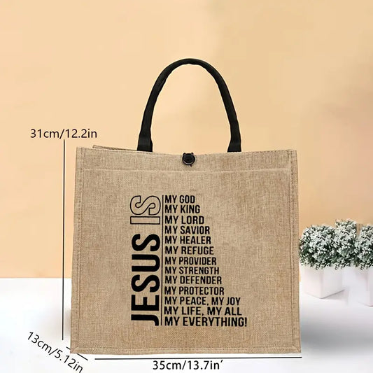 Tote - Bag - Jesus Is ...