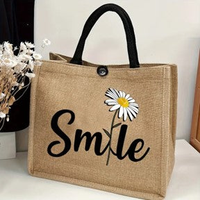 Tote - Bag - Smile with Daisy