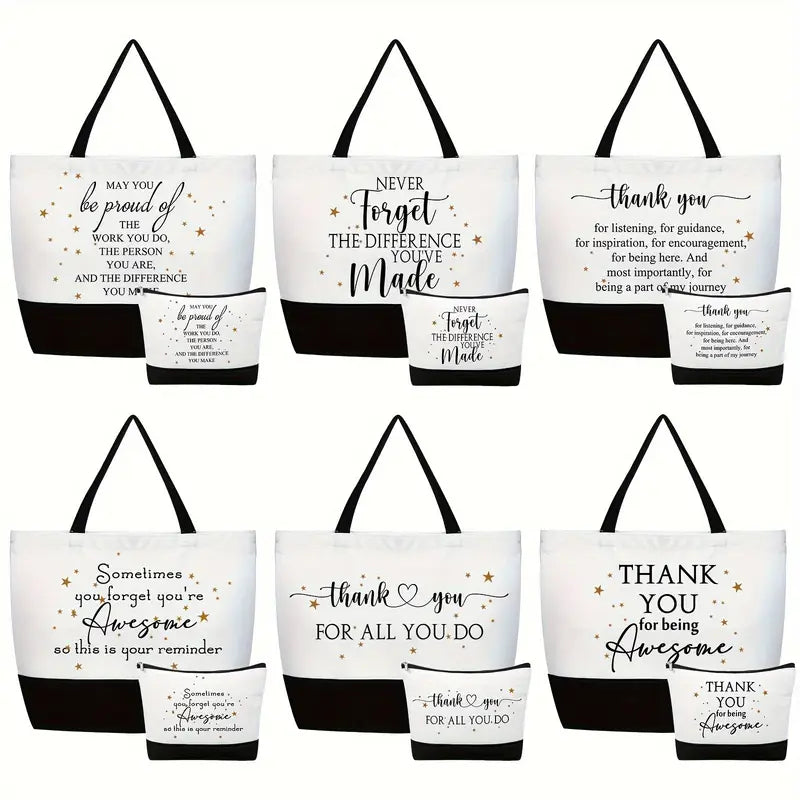 Tote - Bag - Christian Gift Bag with Small Bag