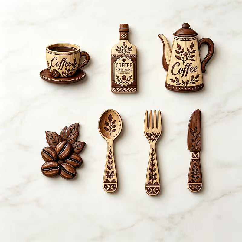 Wall - Art - Coffee Set