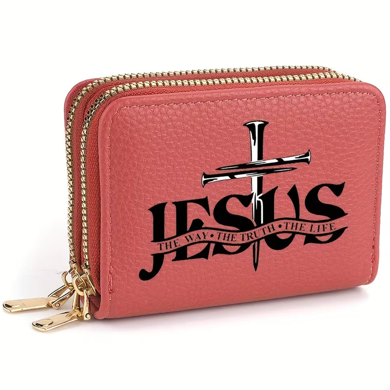 Wallet - Jesus is the way... The Life - multiple colors