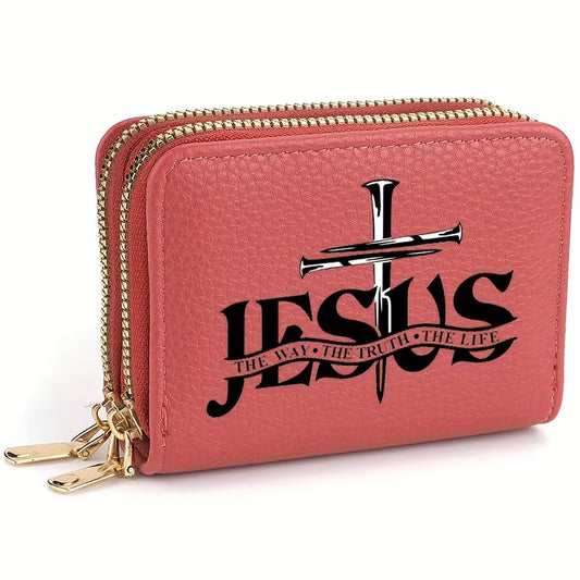 Wallet - Jesus is the way... The Life - multiple colors