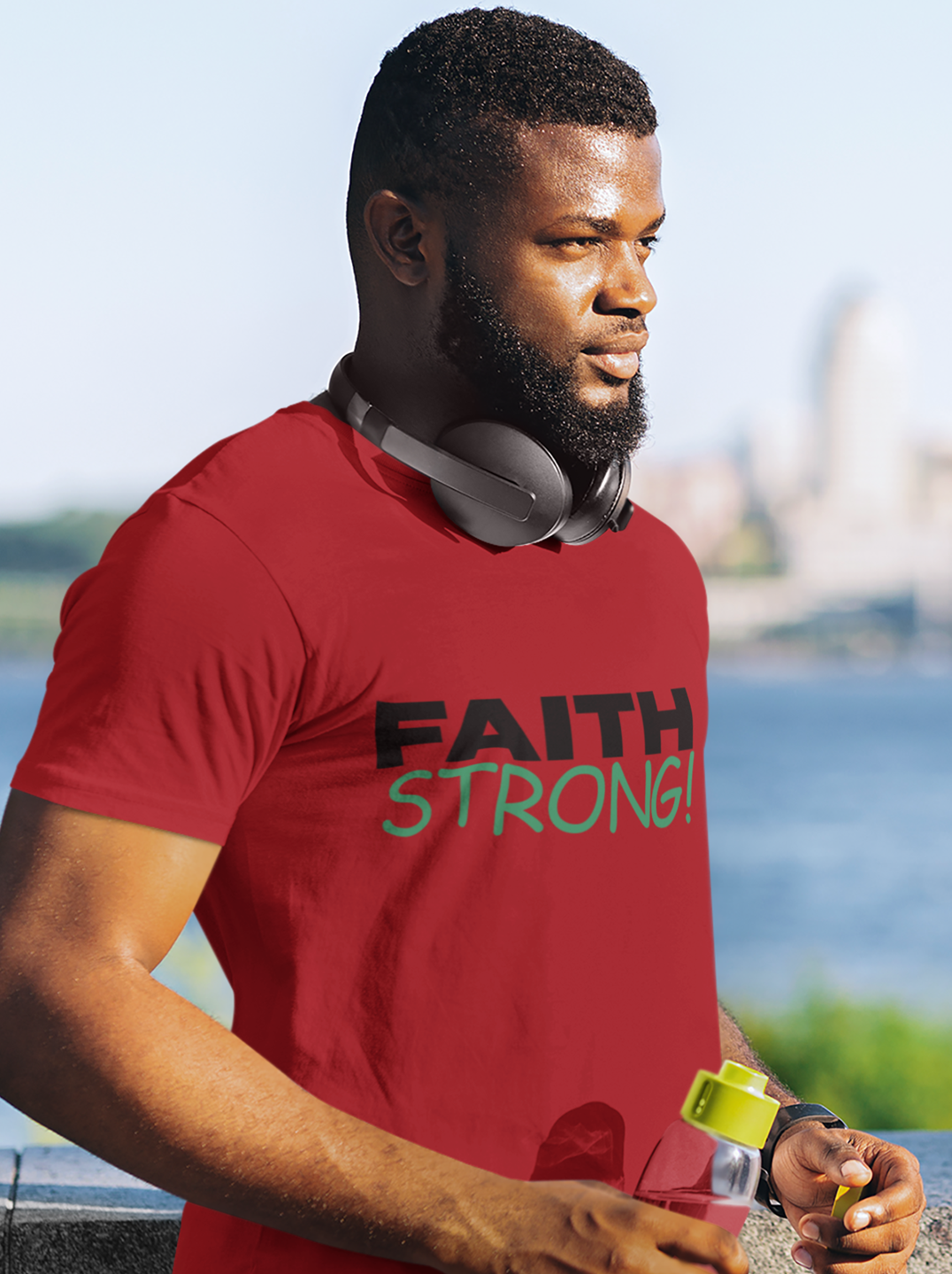 FS Dri Fit Short Sleeve T Shirt Adult Black Red Green and White
